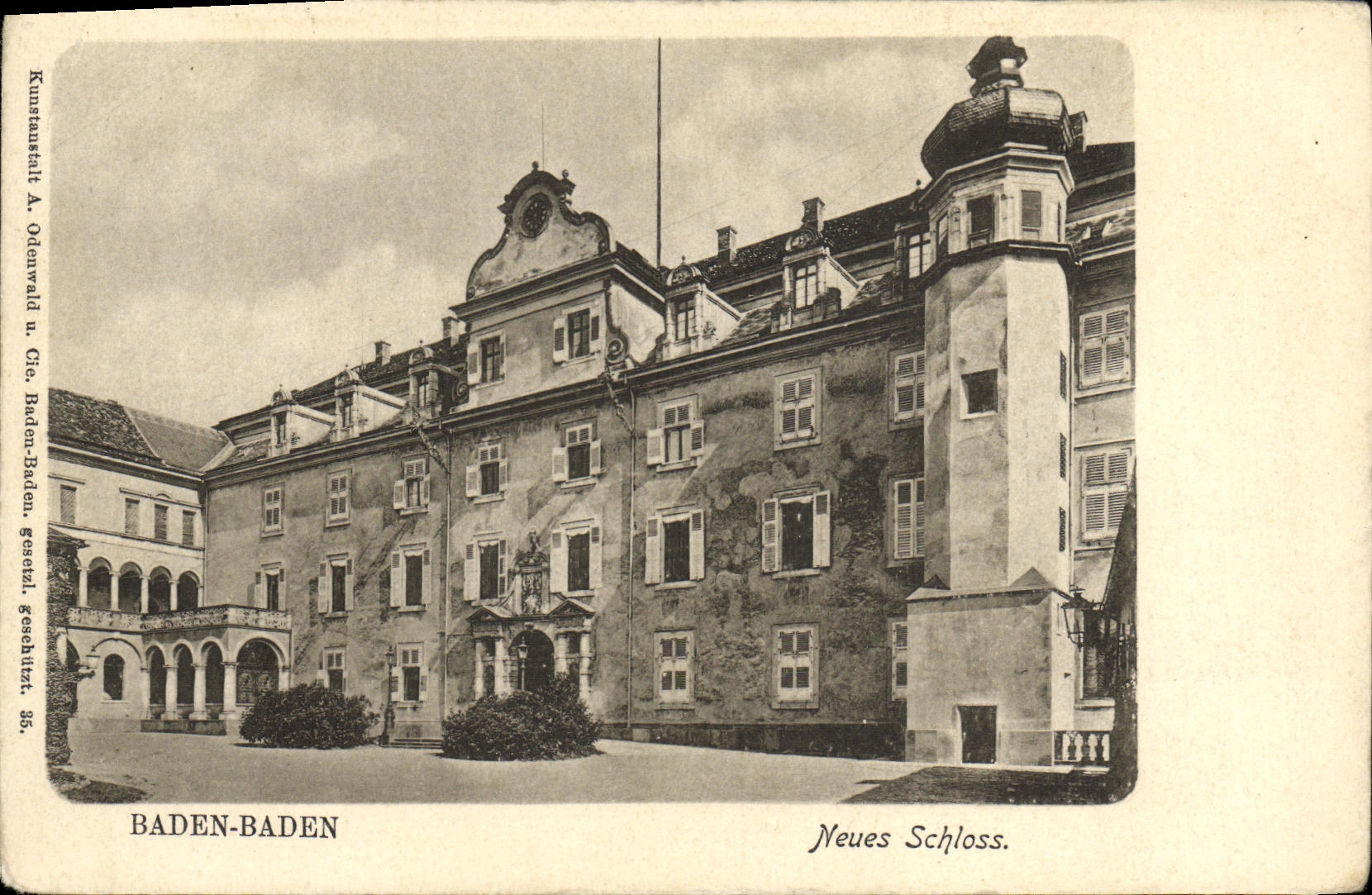 CPA Baden Baden Neues Schloss