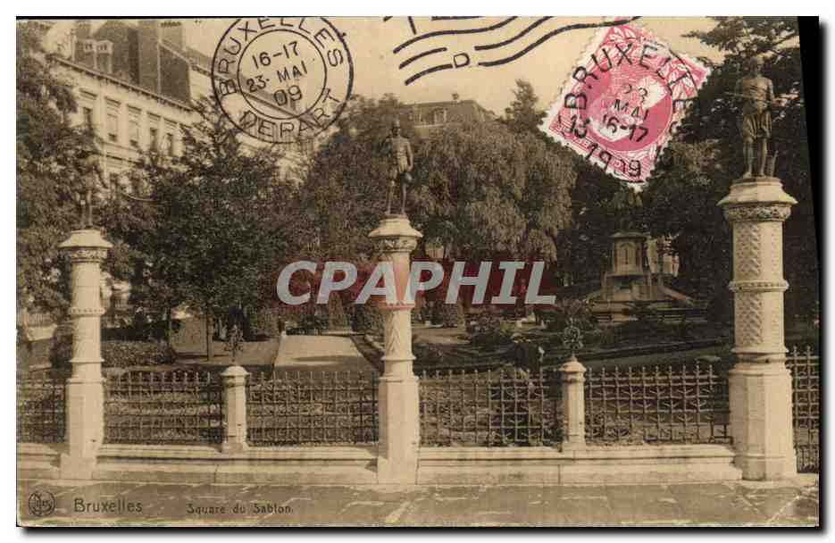 CPA Bruxelles Square du Sablon 