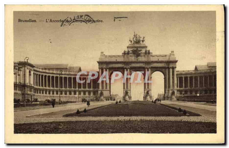 CPA Bruxelles L arcade du centenaire