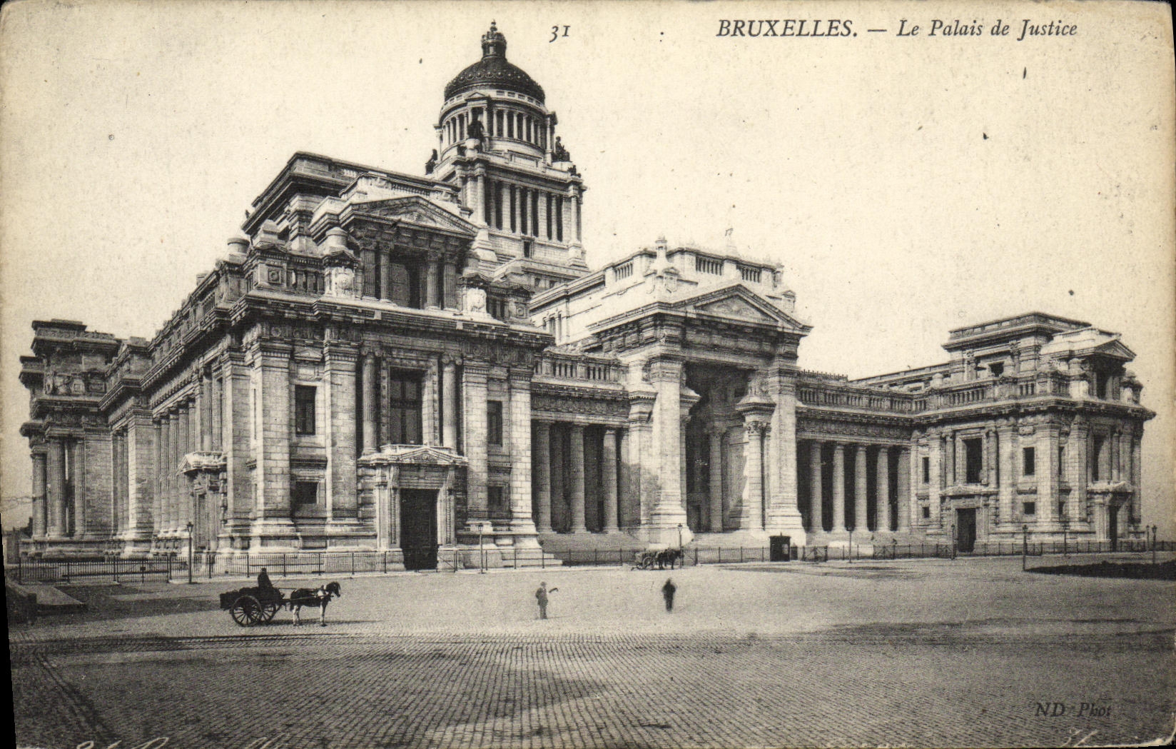 CPA Bruxelles Le Palais de Justice