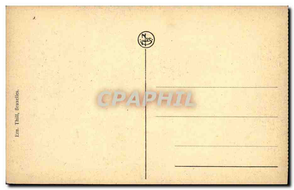 CPA Bruxelles Laeken Le Pavillon Chinois Grand hall d entree Chine China  — Verso