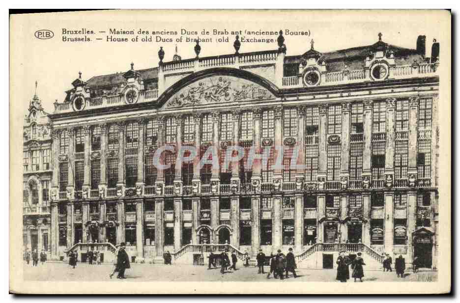 CPA Bruxelles Maison des Anciens Ducs de Brabant Ancienne Bourse