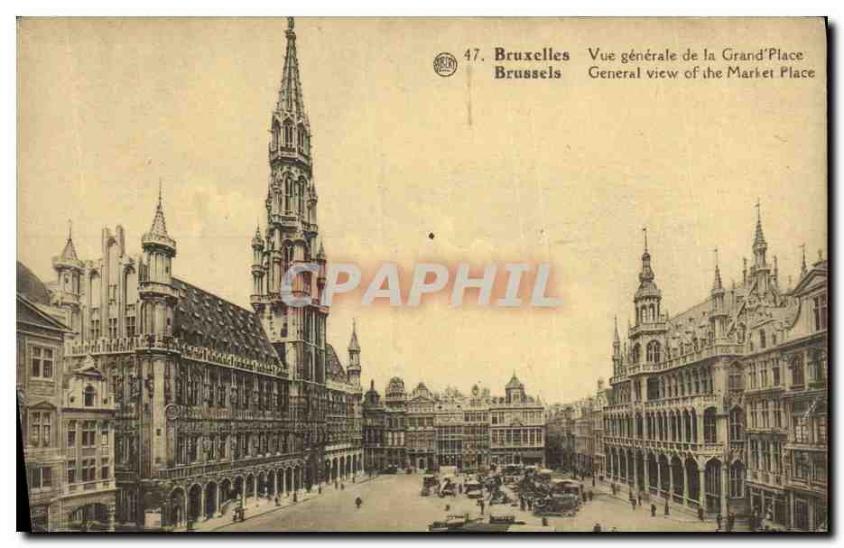 CPA Bruxelles Vue Generale de la Grand Place