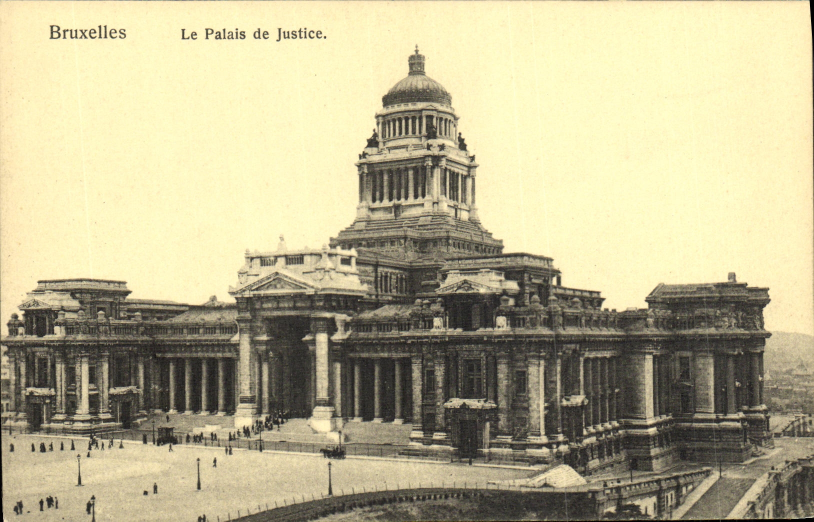 CPA Bruxelles Le Palais de Justice