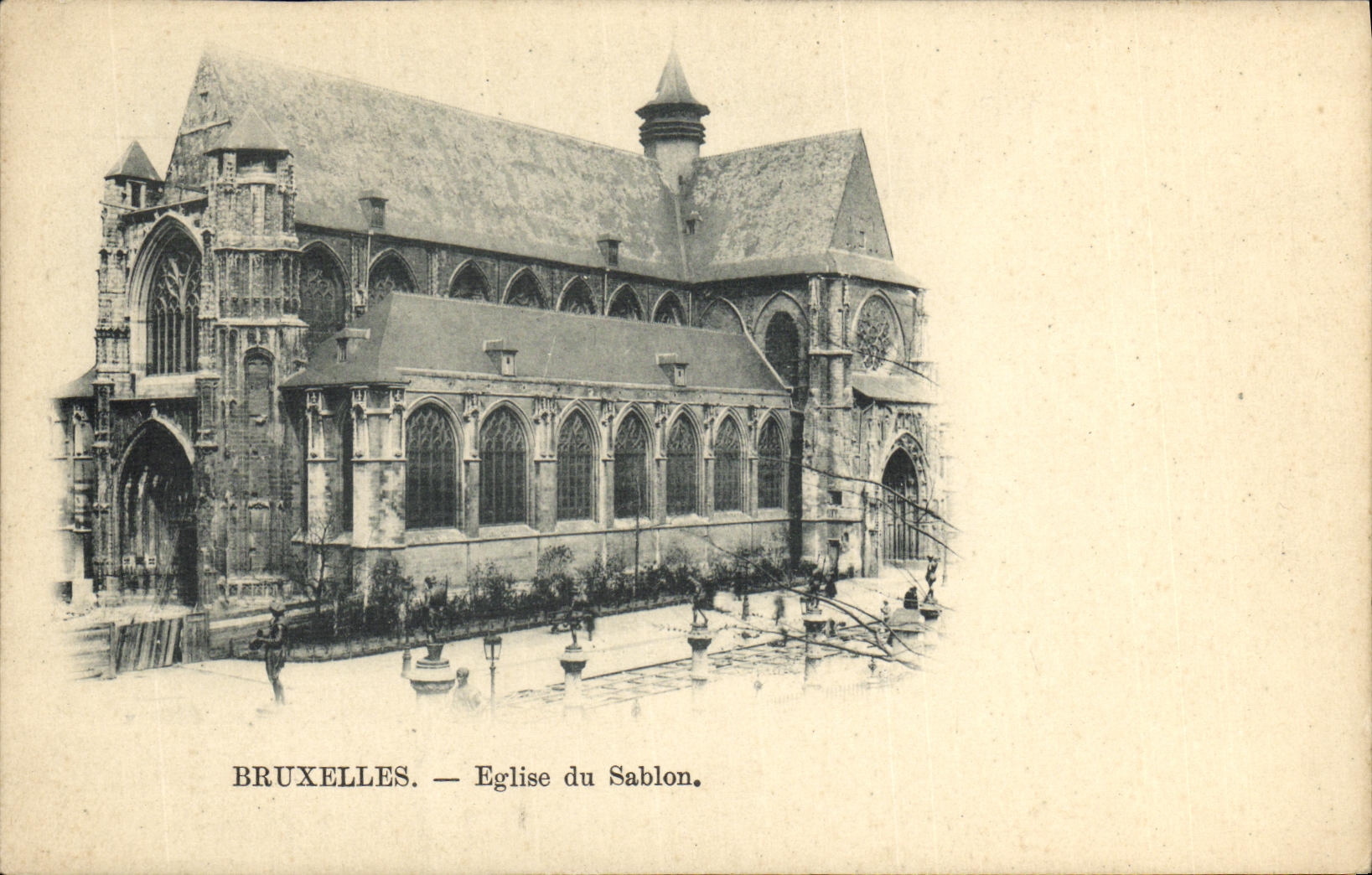 CPA Bruxelles Eglise Du Sablon