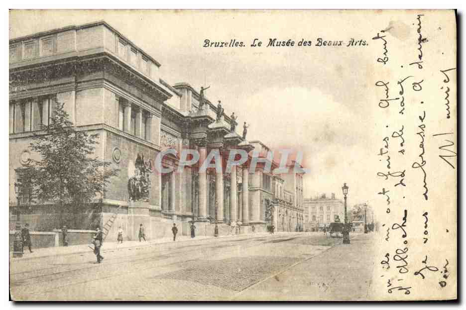 CPA Bruxelles Le musee des Beaux Arts