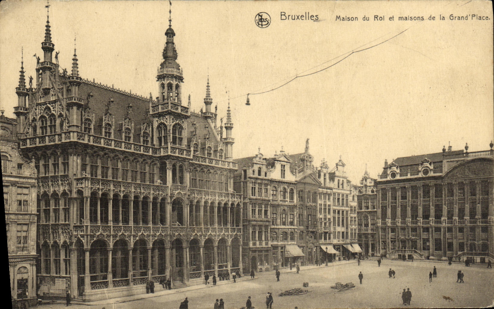 Bruxelles - Maison du Roi et maisons de la Grand'Place — Éditeur Nels, série 1, n° 43