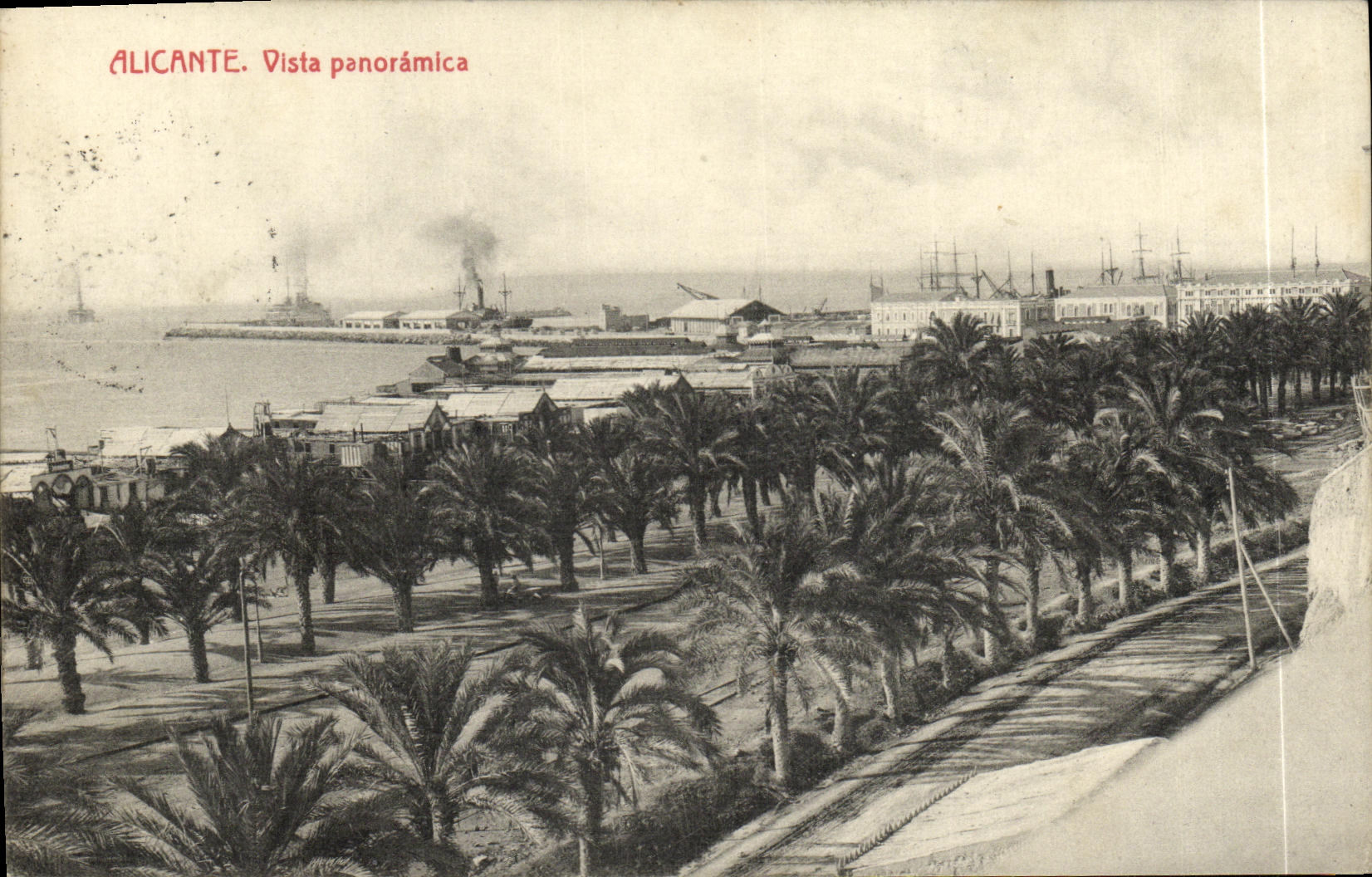 CPA Alicante Vista panoramica