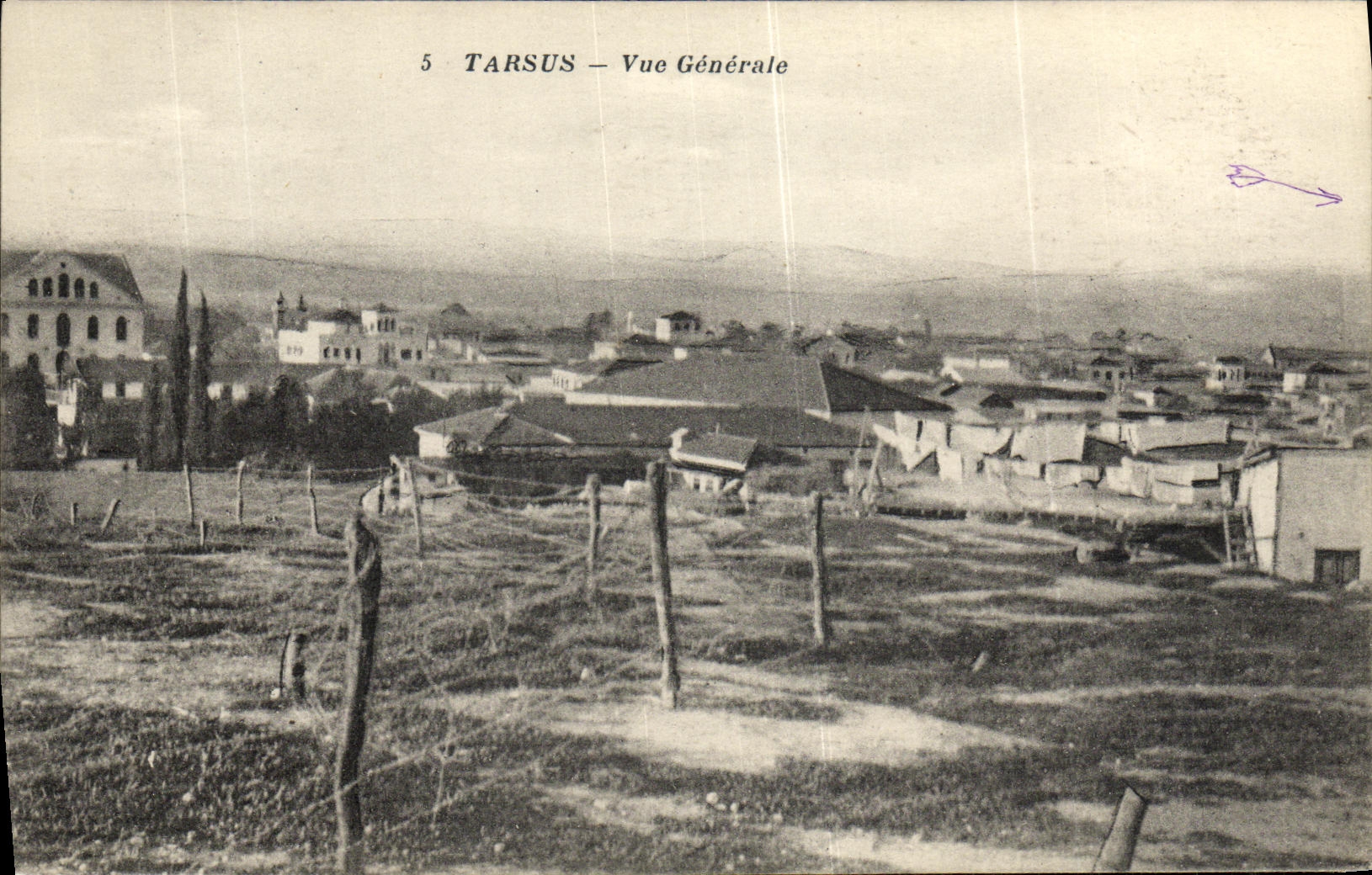 CPA Tarsus Vue Generale Cilicie Turquie