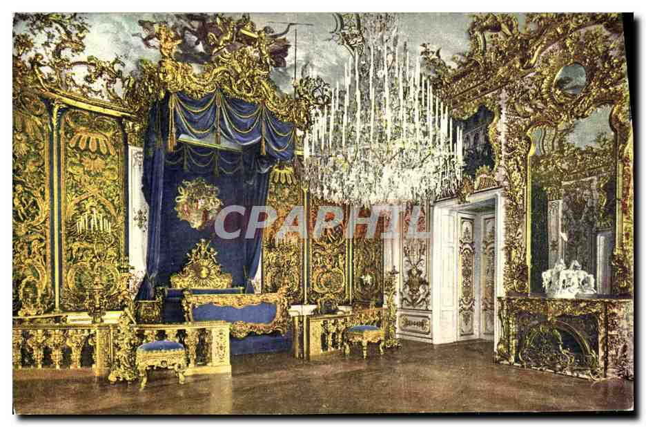 CPA Schiafzimmer Kgi Sehioss Linderhof