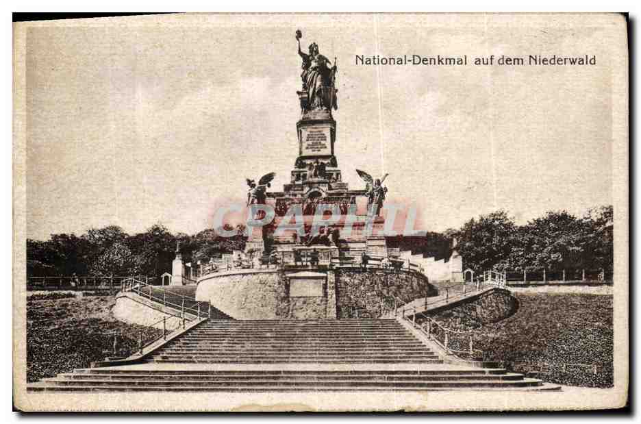 CPA National Denkmal auf dem Niederwald