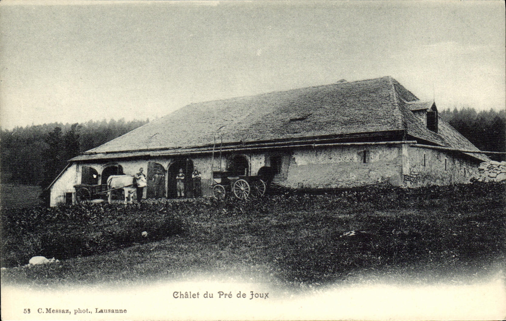 Châlet du Pré de Joux — Lausanne — C. Messaz, phot.