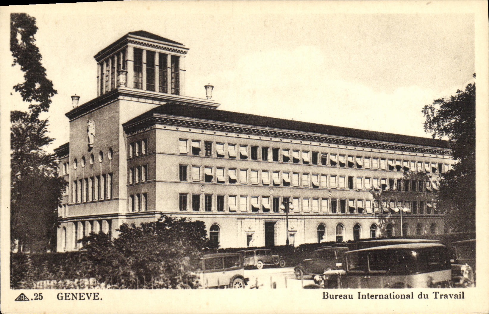 CPA Geneve Bureau International du Travail