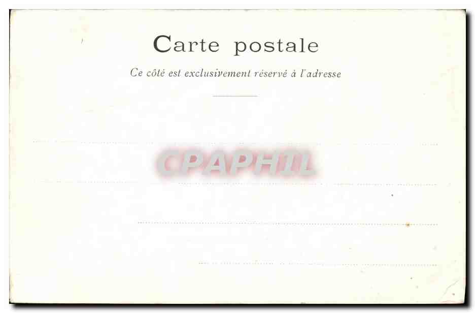 CPA Geneve Hotel National — Verso