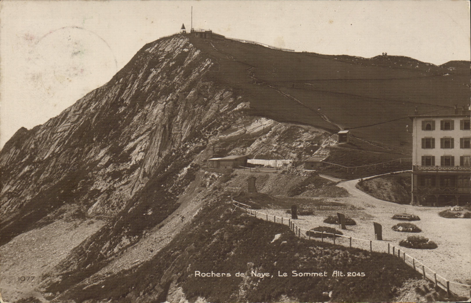 CPA Rochers de Naye Le Sommet