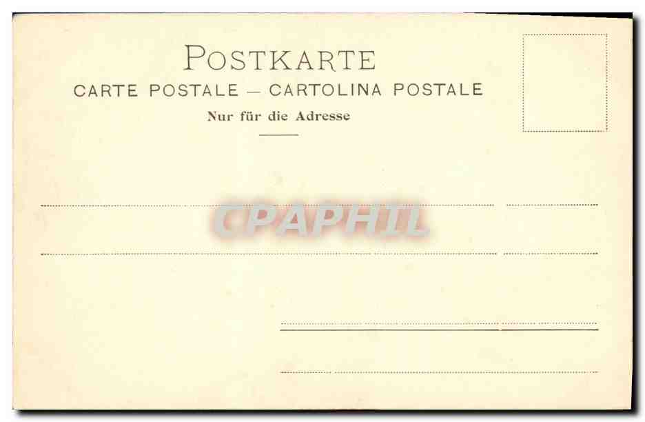 CPA Geneve Tours de Saint Pierre — Verso