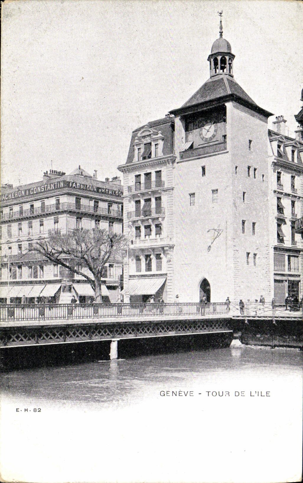 CPA Geneve Tour De L Ile Vacheron et Constantin