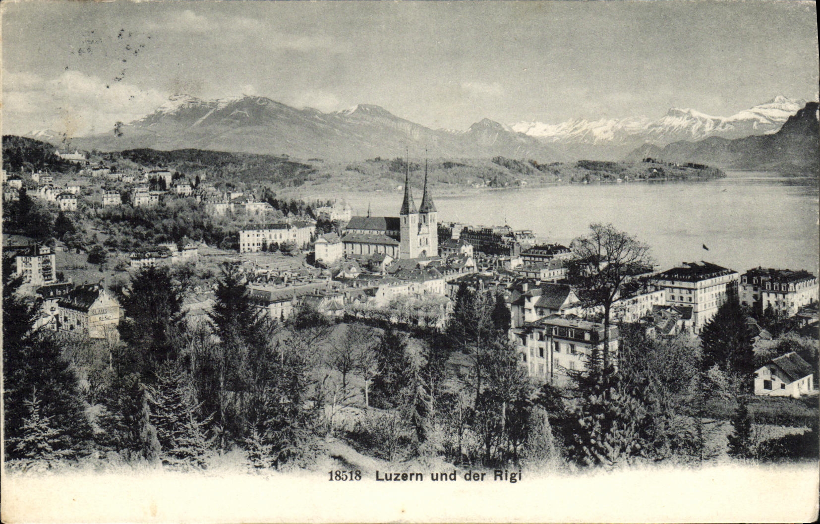 CPA Luzern Und der Rigi