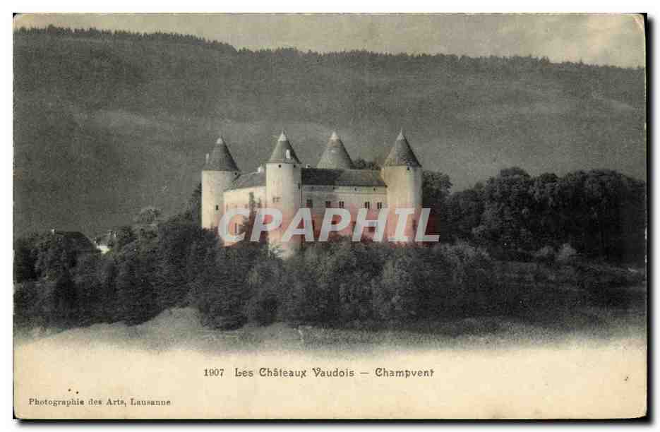 CPA Les Chateaux Vaudois Champvent