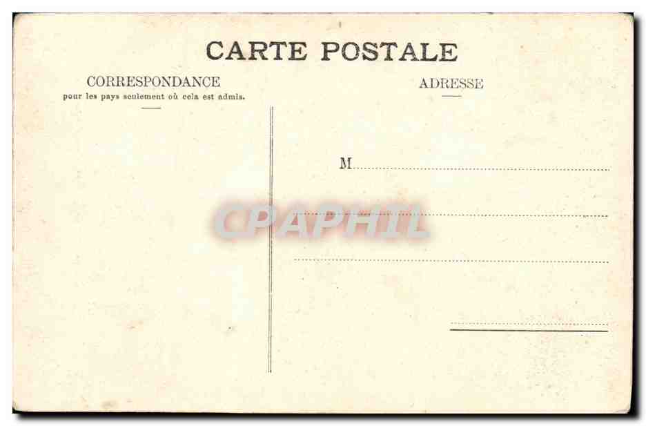 CPA Territet Monument de SM l imperatrice d Autriche  — Verso