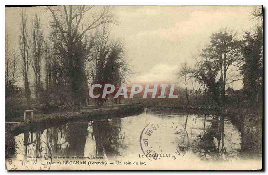 CPA Leognan Un Coin du Lac