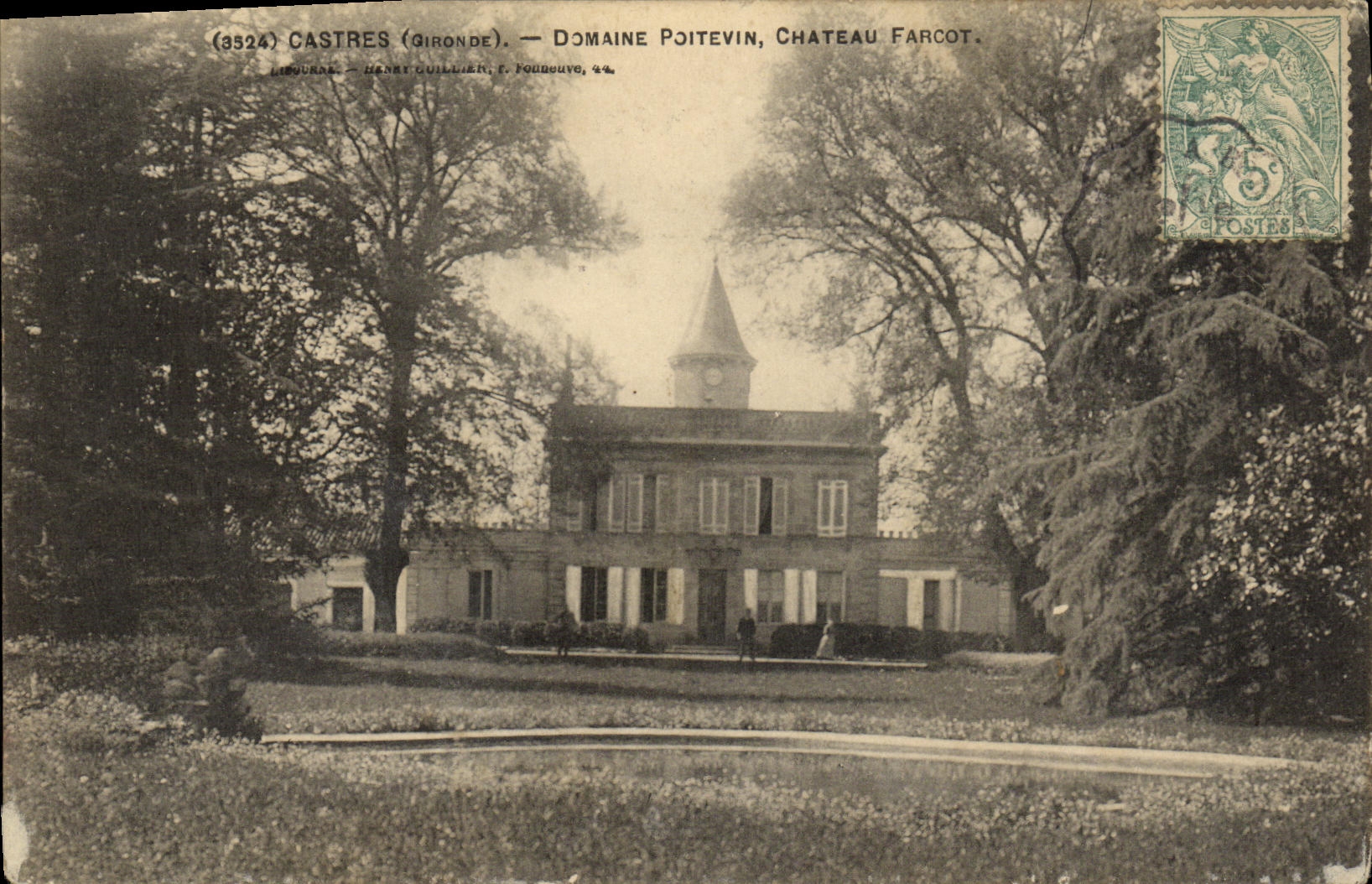 Castres (Gironde) — Domaine Poitevin, Château Farcot — Henri Guillier, F. Pouboue, 44