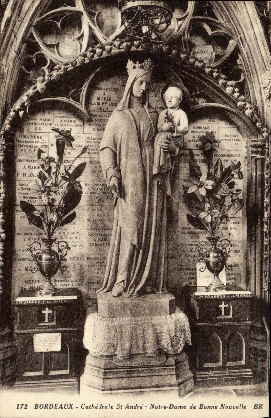 Notre-Dame de Bonne Nouvelle — Cathédrale St André — Bordeaux — Bloc Frères, éditeurs, Bordeaux