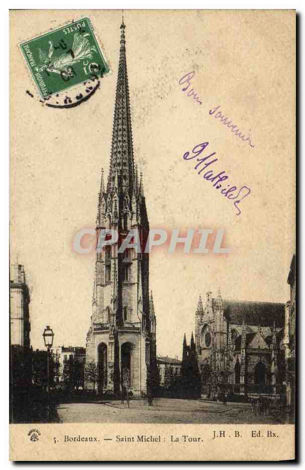 CPA Bordeaux Saint Michel La Tour