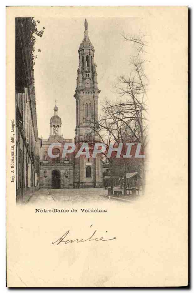 CPA Bordeaux Notre Dame De Verdelais