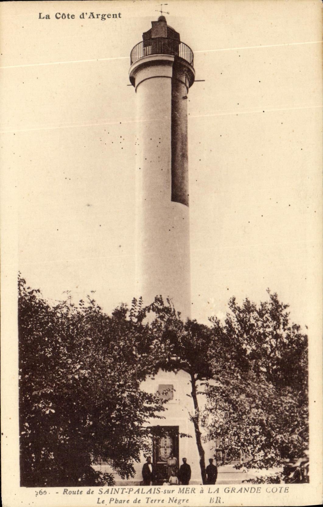 Phare de La Grande Côte — Saint-Palais-sur-Mer — Bloc frères, Bordeaux