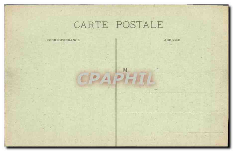 La Réole - Intérieur de la Sous-Préfecture — Marcel Delboy, phototypie, Bordeaux, n°34 — Rückseite