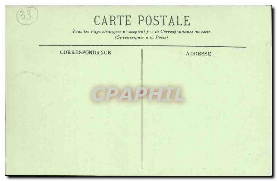 Cap Ferret — Le Sémaphore — LL. — Verso