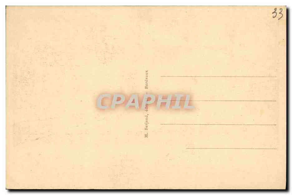 CPA Saint Emillion Puits et Chambre de Refuge des Girondins Guadet Buzot Barbaroux Salles Louvet petion Valady — Back