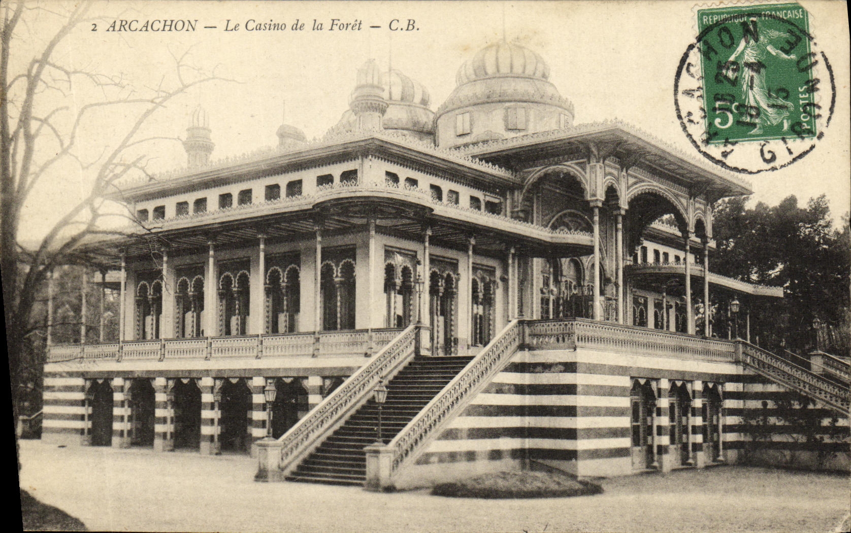 Arcachon — Le Casino de la Forêt — C.B.
