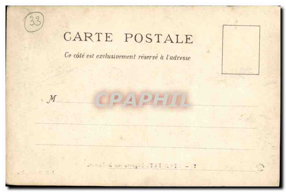 CPA Arcachon Regates Sur le Bassin Bateaux — Rückseite