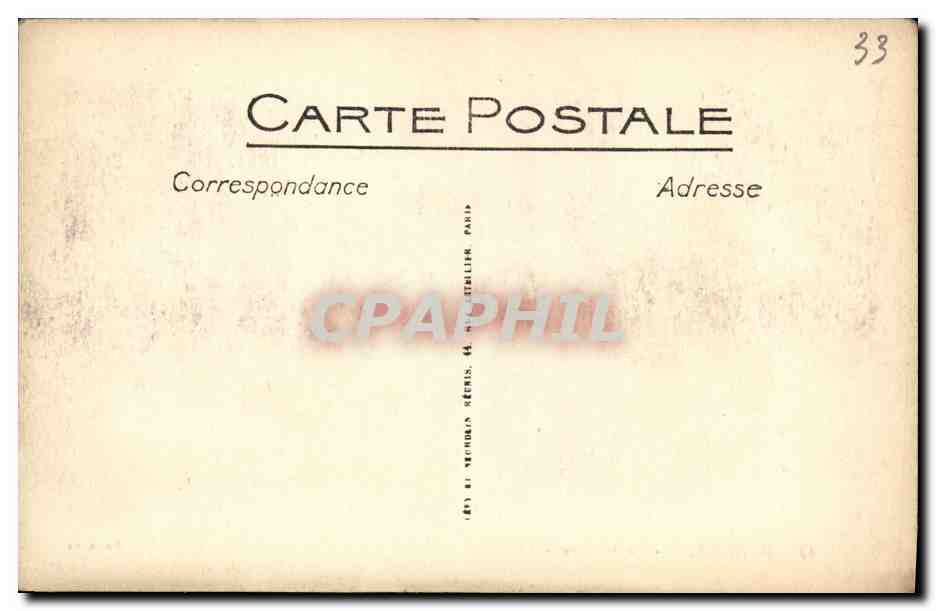 Bordeaux - Le Théâtre - Selecta - n° 44 — Verso