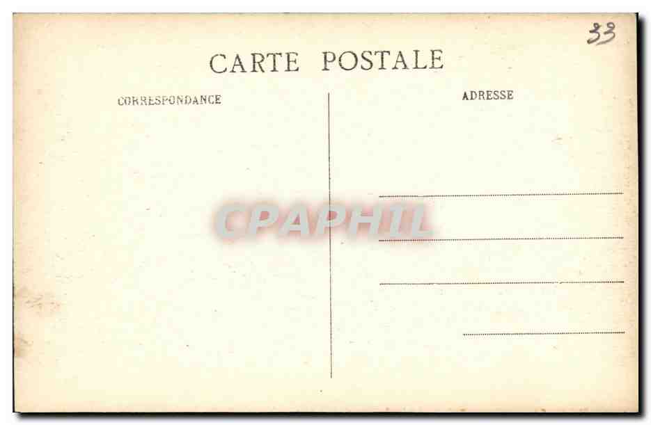 CPA Bordeaux Caveau de St Michel La Vierge — Verso