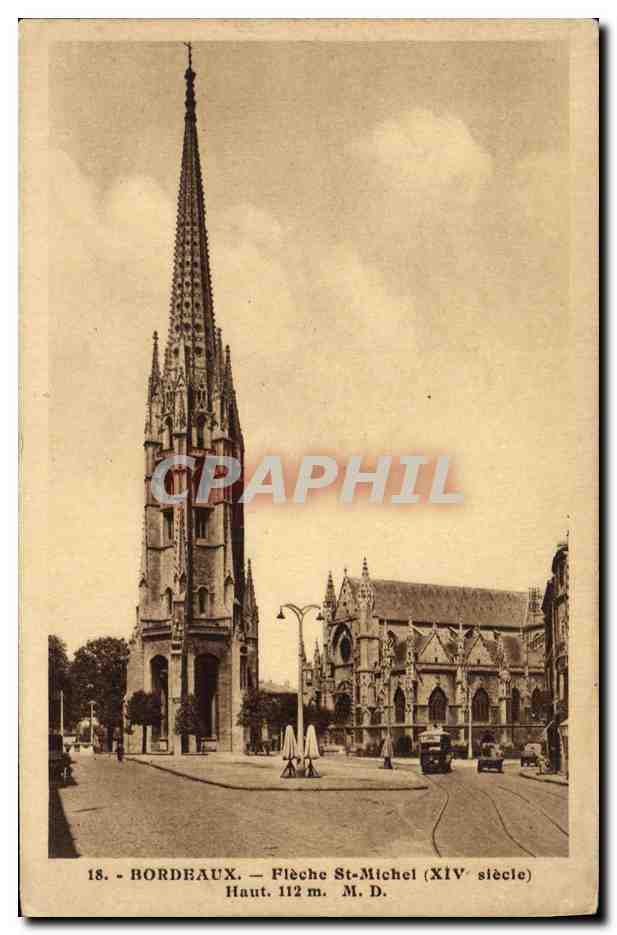 CPA Bordeaux Fleche St Michel