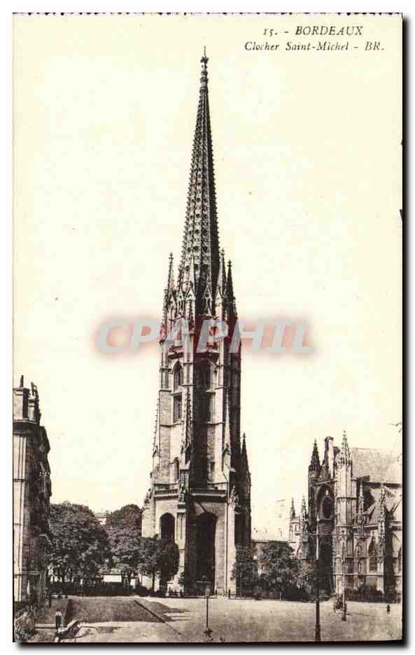 CPA Bordeaux Cloche Saint Michel