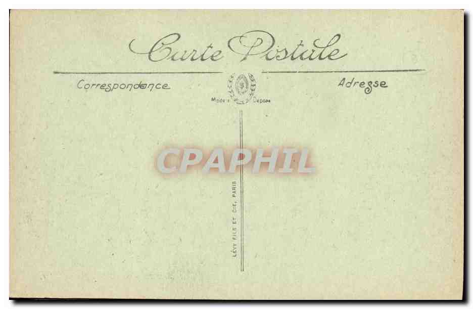 Bordeaux — L'Église Sainte-Croix — LL. — Éditeur: Selecta, n°24 — Verso