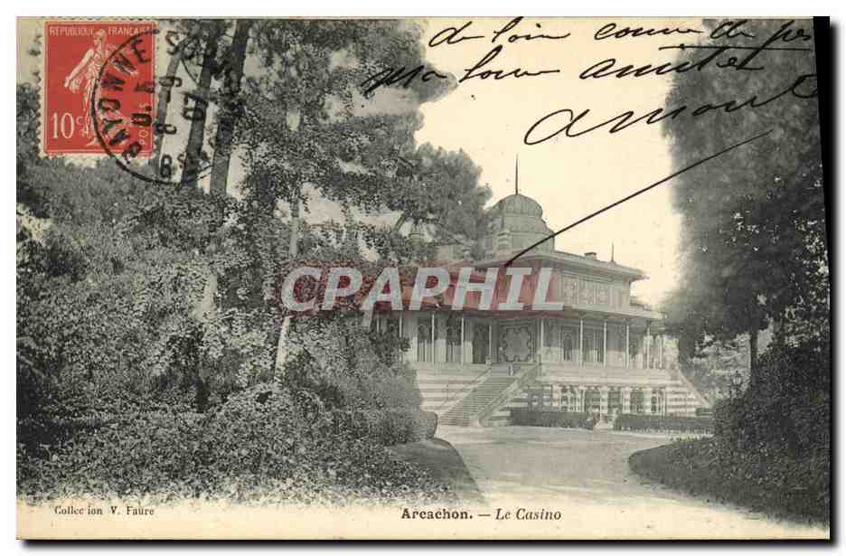 Arcachon — Le Casino — Collection V. Faure