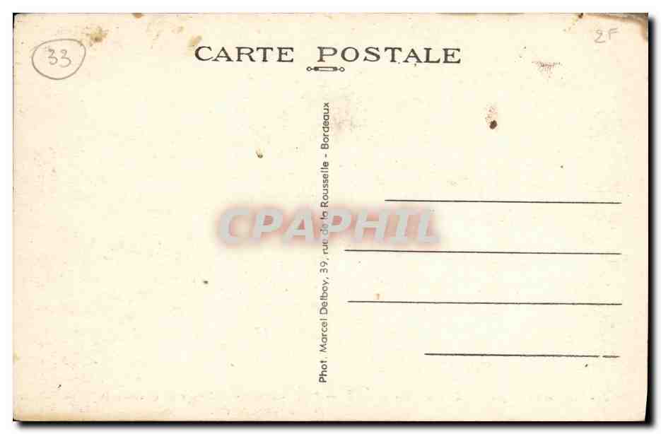 Pilat-Plage (Bassin d'Arcachon - Gironde) — Plage mondaine - L'heure de la causserie — M. D. — Verso