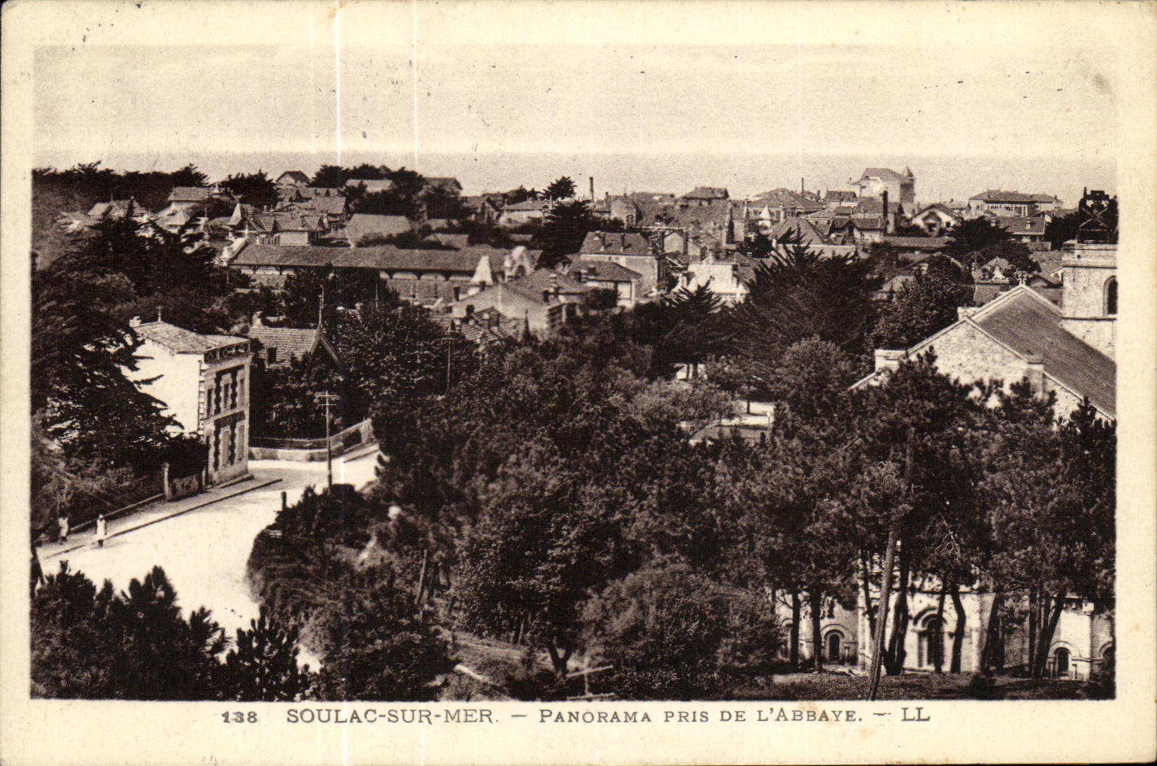 CPA Soula sur Mer Panorama Pris De L Abbaye