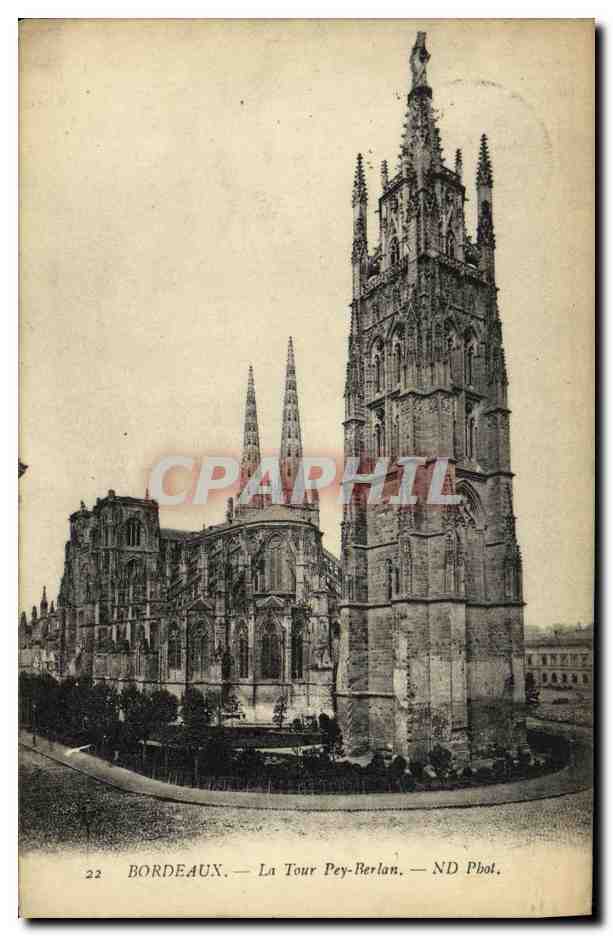 Bordeaux — La Tour Pey-Berland — ND Pbol.