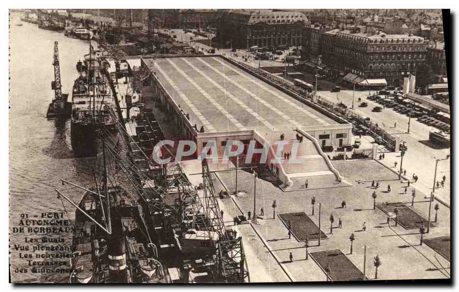 CPA Port Autonome de Bordeaux Bateaux
