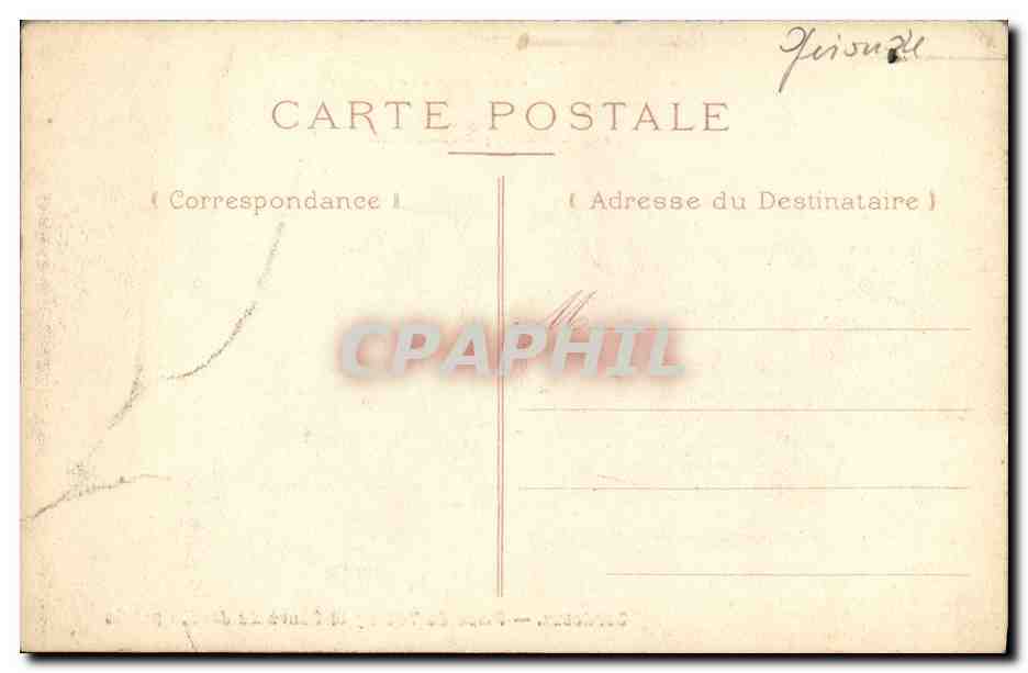 CPA Bordeaux Place de Tourny et Cours du Jardin public Publicite Chocolat Lorrain Bouvier Nancy  — Verso