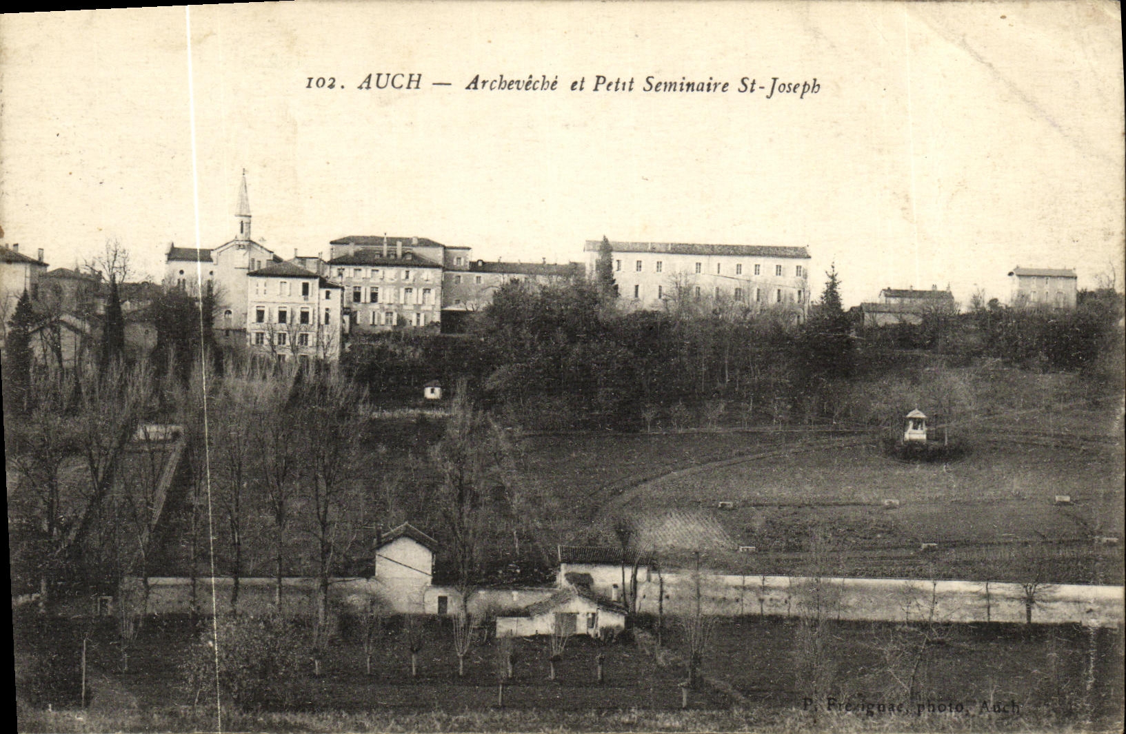 CPA Auch Archeveche et Petit Seminaire St Joseph