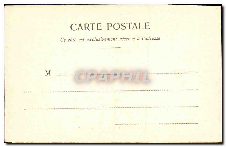 CPA Dinard Le Bric a Brac Botrel — Rückseite