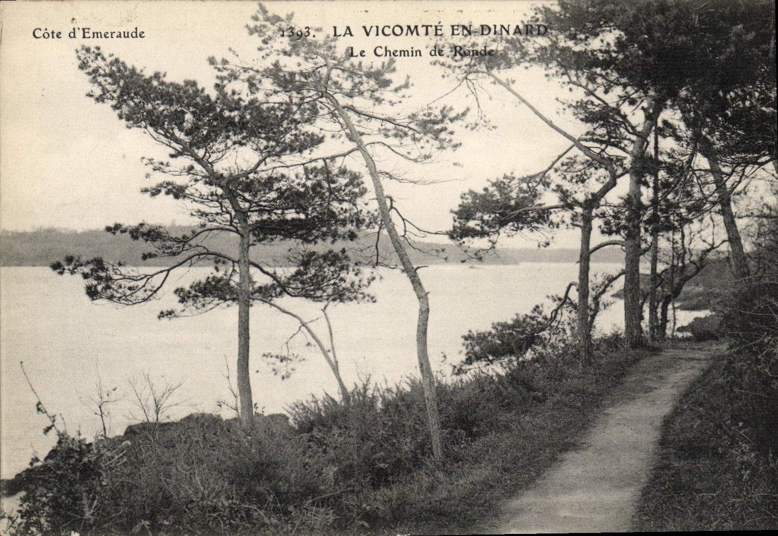 La Vicomté en Dinard — Le Chemin de Ronde — Côte d'Émeraude, n°1393