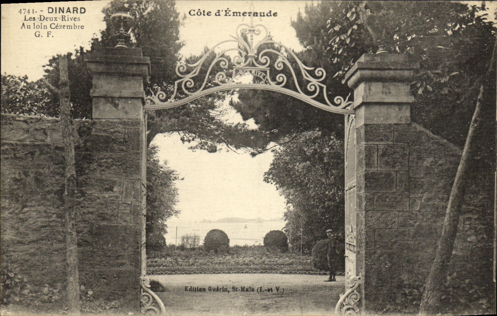 Dinard — Les Deux Rives — Côte d'Émeraude — Édition Guérin, St-Malo (L.-et V.)